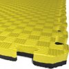 TATAMI PUZZLE podložka - Dvoubarevná - 100x100x3,0 cm černá/žlutá ELG 1030CRZL