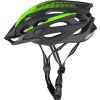 Twister cyklistická helma černá-zelená (Velikost oblečení S-M)