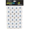 Míčky na stolní tenis JOOLA ADVANCED TRAINING*** 24ks bílá 44207