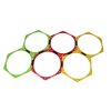 Agility Hex Rings – tréninková sada 6 ks