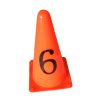 Tréninkové kužely s čísly 1–10 – sada 10 ks kužely pro sportovní trénink