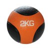 Medicinální míč SUPER – 2 kg, gumový oranžový