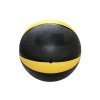 Medicinální míč 5 kg – gumový žlutý