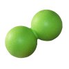 Duální masážní míček TPE zelený 6 × 12 cm
