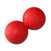 Merco Duální masážní míček TPE červený