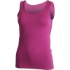 Lasting dámské merino tílko BARA růžová (Velikost S)