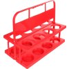 Holder 8 plastový nosič lahví červená