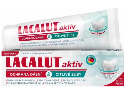 Lacalut Aktiv ochrana dásní&citlivé zuby 75 ml