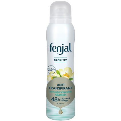 Fenjal Sensitive deospray antiperspirant pro citlivou pokožku (48-hour Protection) 150 ml