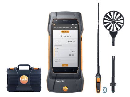 3267 testo 400 sada pro mereni proudeni se sondou se zhavenym dratkem