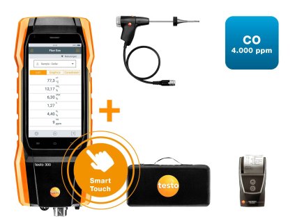 3357 inovativni testo 300 sada 1 s tiskarnou analyzator spalin o2 co az do 4 000 ppm