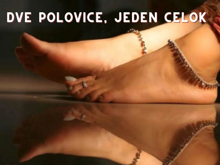 Náramky na nohy Meridi tvoria vo dvojici jeden celok.