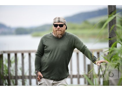 Merino triko khaki David