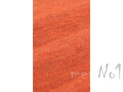 merino metráž vlna oranžová