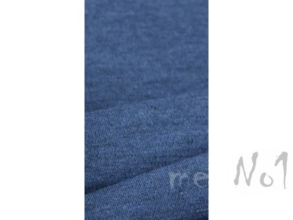 merino vlna metráž modrá