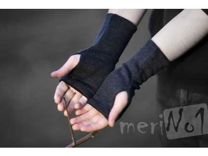 Merino návleky na ruce - 100% vlna