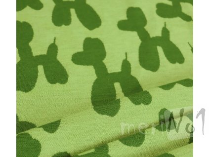 Merino vlna metráž Wild pudlík, pejsek