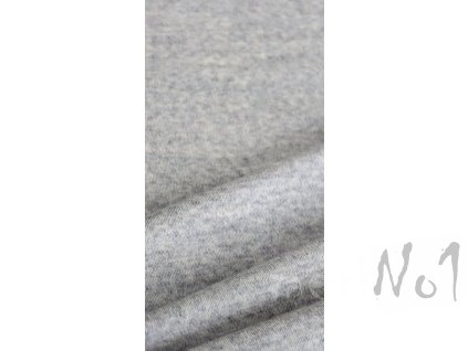 merino vlna metráž šedá