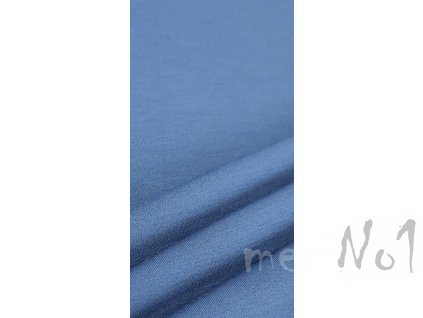 Merino vlna světlejší modř metráž