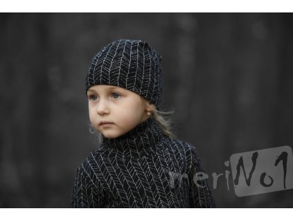20230607 Merino vlna čepka dětská 1 (2)
