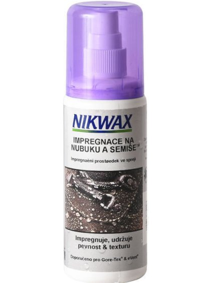 NIKWAX Nubuk a semiš 125 ml sprej