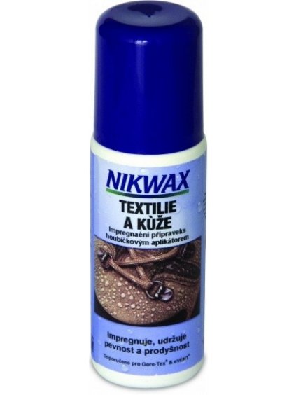 NIKWAX Textil a kůže 125 ml (houbička)