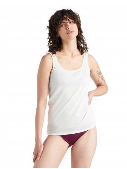 ICEBREAKER Wmns Siren Tank, Snow (velikost XS)