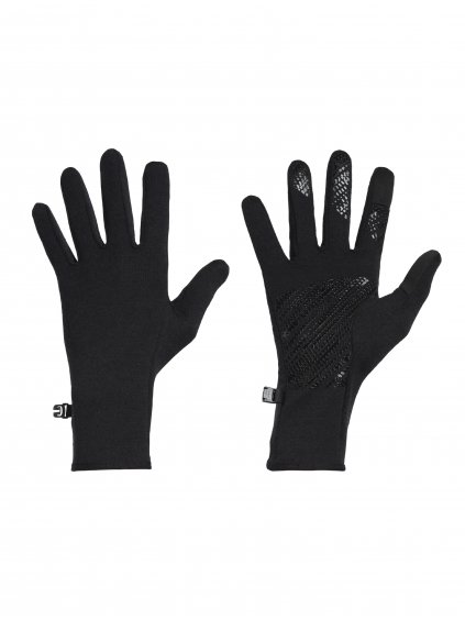 ICEBREAKER Adult Quantum Gloves, Black (velikost XS)