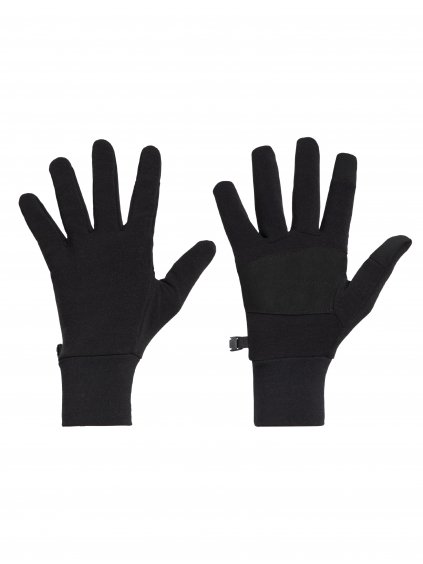 ICEBREAKER Adult Sierra Gloves, Black (velikost XS)