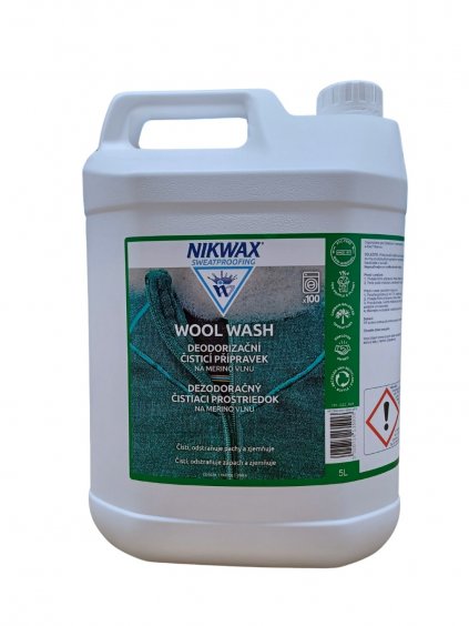 prací prášek NIKWAX Wool Wash 5 litrů