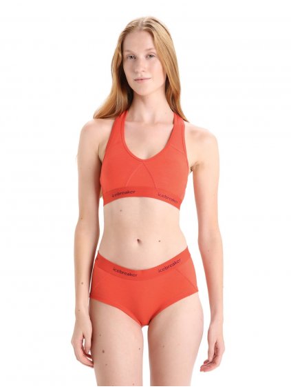 ICEBREAKER Wmns Sprite Racerback Bra, Vibrant Earth_2