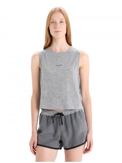 ICEBREAKER Wmns ZoneKnit™ Tank, Metro Heather_2