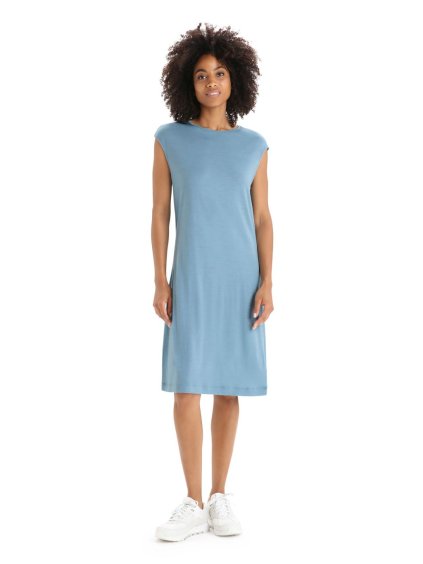 ICEBREAKER Wmns Granary Sleeveless Dress, Astral Blue_2