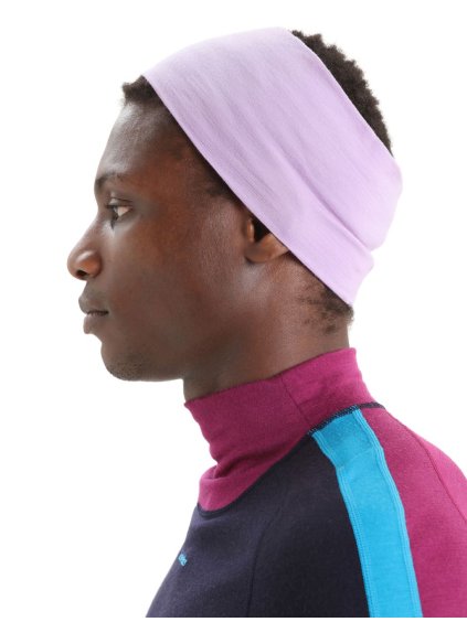 ICEBREAKER Unisex Chase Headband, Purple Gaze_2