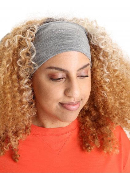 ICEBREAKER Unisex Cool-Lite™ Flexi Headband, Metro Heather_2