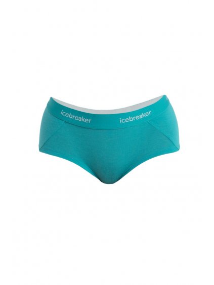 ICEBREAKER Wmns Sprite Hot pants, Flux Green