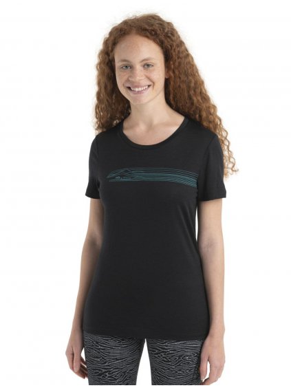 FW23 Women Merino 150 Tech Lite II SS Tee Camping Lines 0A56TE001 1