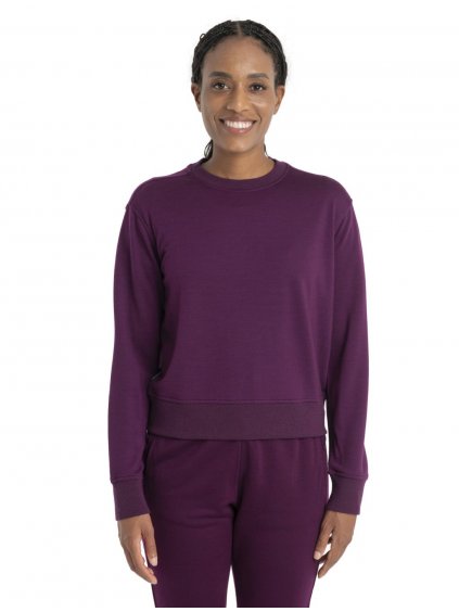 FW23 Women Merino Crush II LS Sweatshirt 0a56t3853 1