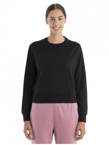 FW23 Women Merino Crush II LS Sweatshirt 0A56T3001 1