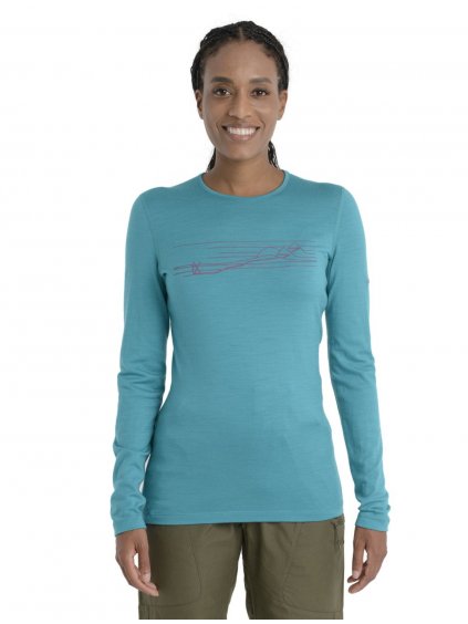 FW23 Women 200 Oasis LS Crewe Ski Stripes 0a56hz861 2