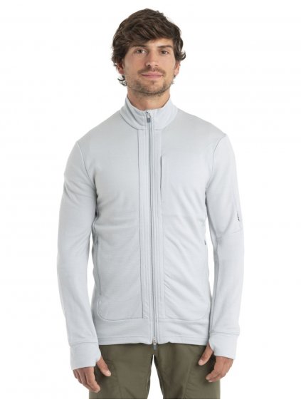 ICEBREAKER Mens Quantum III LS Zip, Ether_3