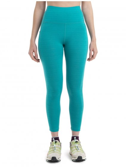 ICEBREAKER Wmns Fastray High Rise Tights, Flux Green