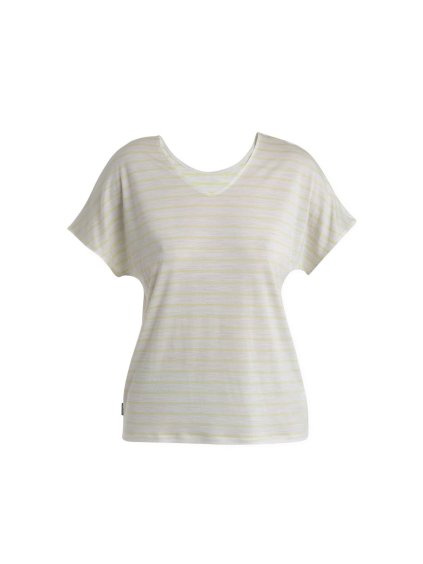 SS24 Women Merino Drayden Reversible SS Top Stripe 0A56ZWB78 1