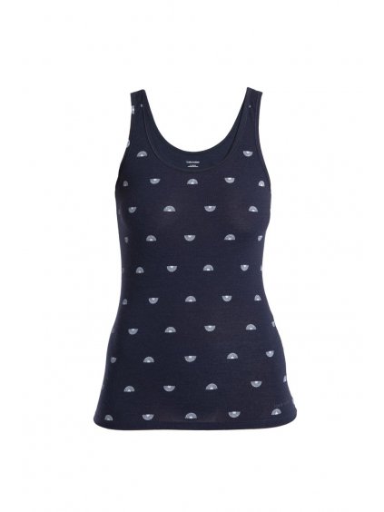 SS24 Women Merino Siren Tank Shine AOP 0A56YU00V 1