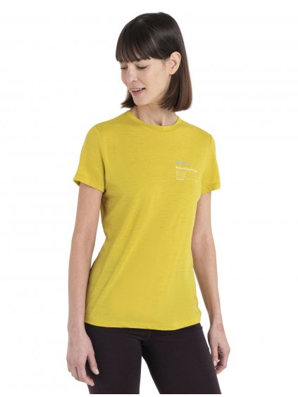 SS24 Women Merino 150 Tech Lite III SS Tee Natural Run Club 2.0 0A56YHA86 1