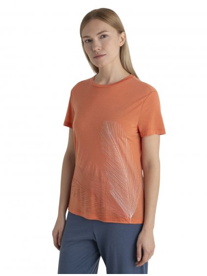 SS24 Women Merino Core SS Tee Plume 0A56Y5X02 1