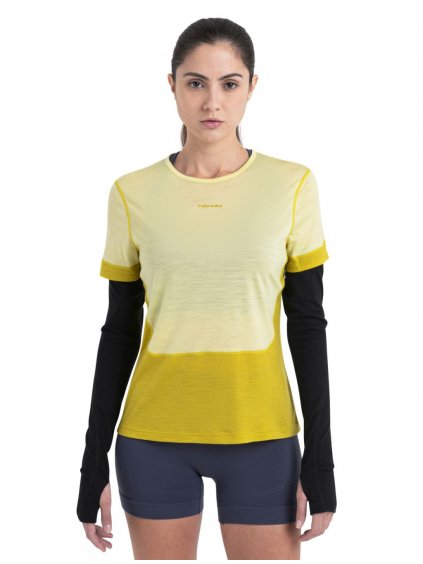 SS24 Women Merino 125 ZoneKnitTM Energy Wind SS Tee 0A56XWB91 1