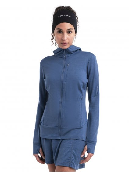 SS24 Women Merino 260 Quantum IV LS Zip Hoodie 0A56XRA76 1