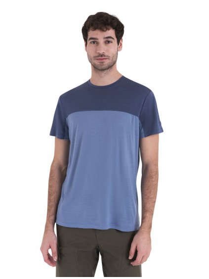 SS24 Men Merino 125 Cool LiteTM Sphere III SS Tee Colour Block 0A56X3B74 1