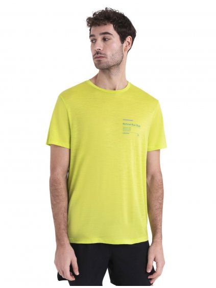 SS24 Men Merino 150 Tech Lite III SS Tee Natural Run Club 2.0 0A56WOA89 1